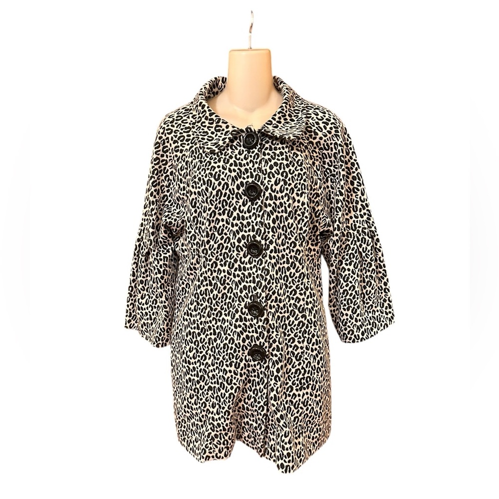 Ivy Jane Leopard Print Jacket XL